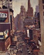 George Oberteuffer, Times Square